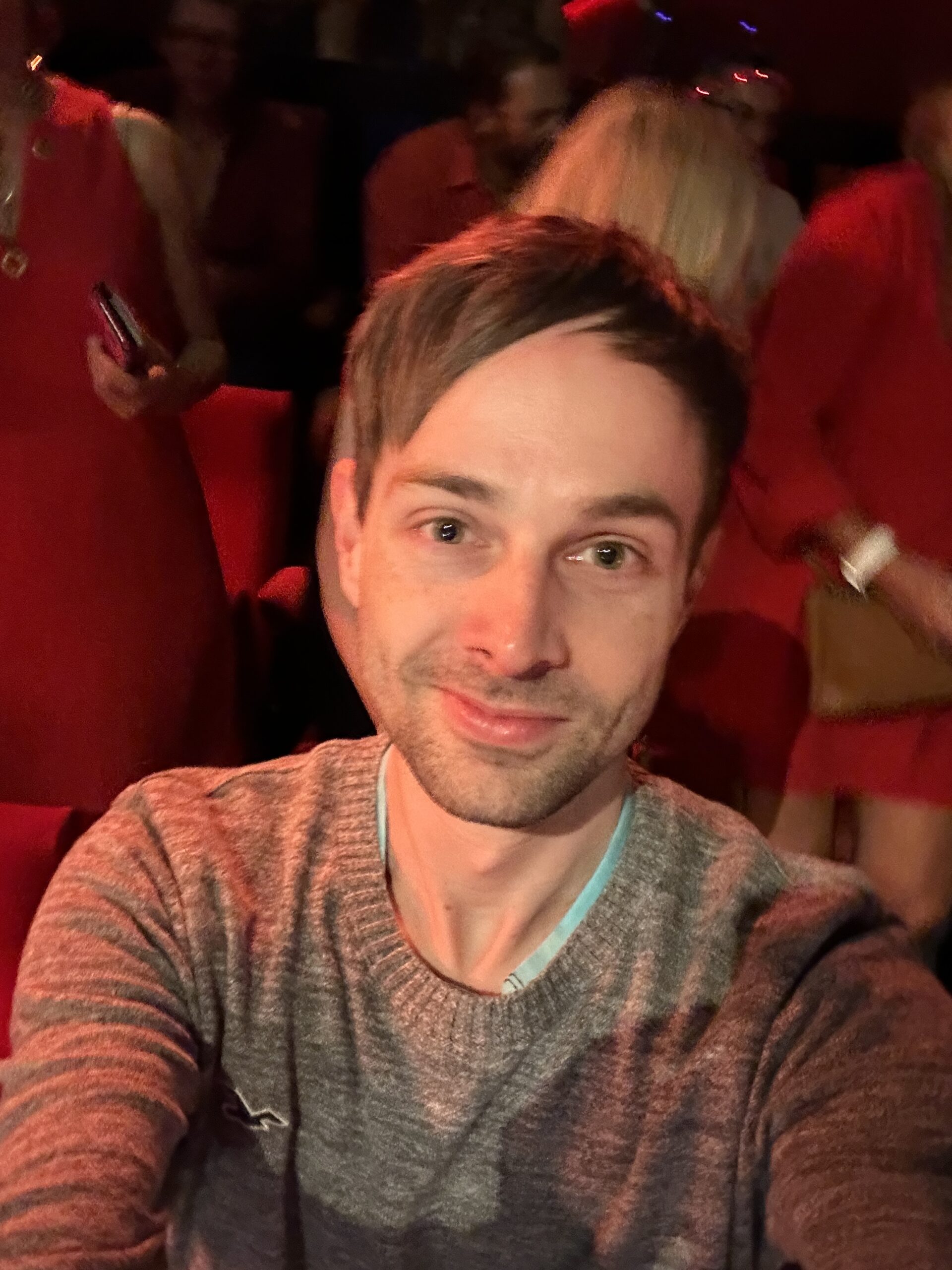 Daniel Griese onboard at a Virgin Voyages evening event