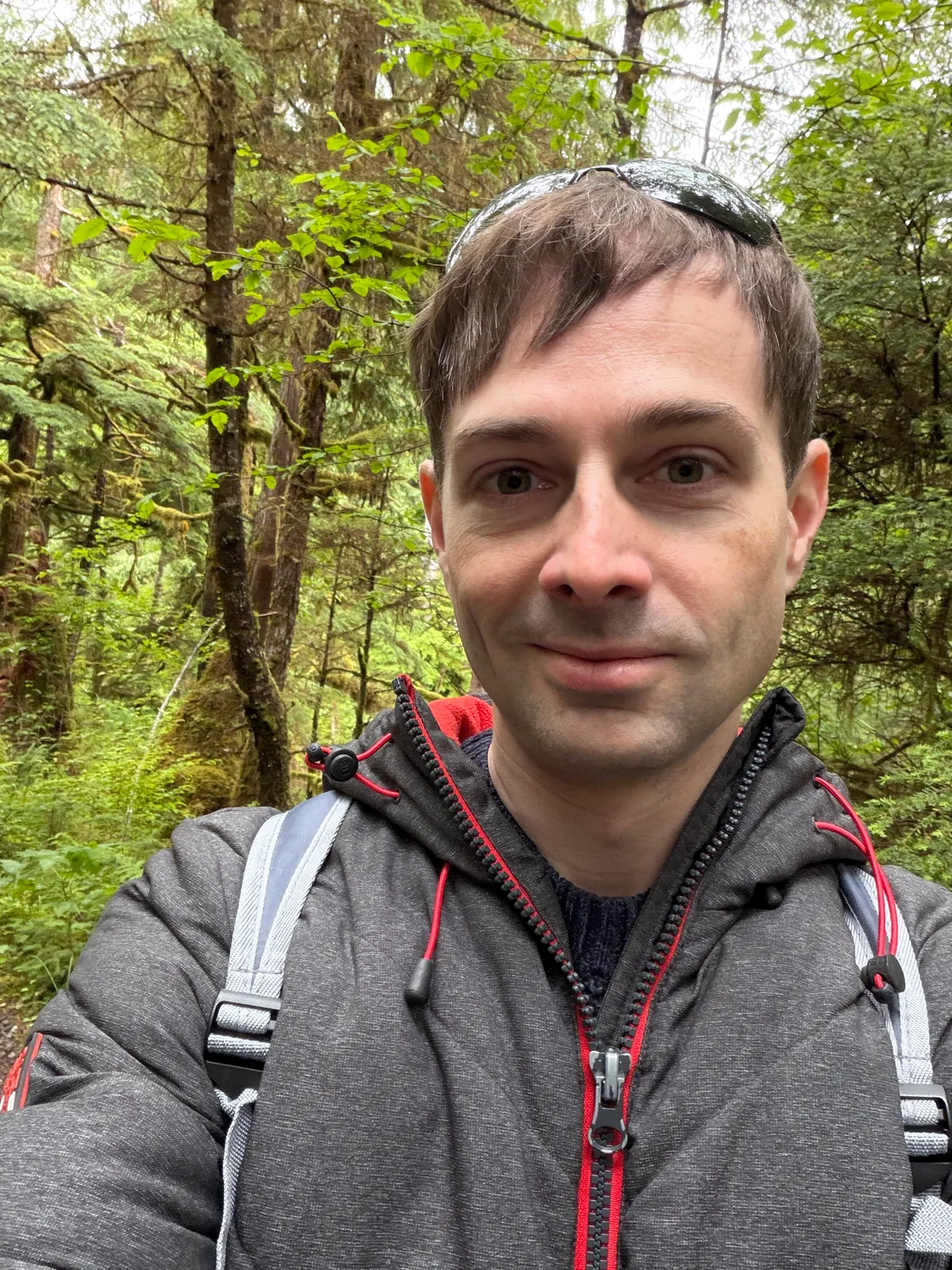 Daniel on a Virgin Voyages Shore Thing in Ketchikan Alaska